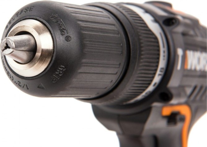 Дрель-шуруповерт аккумуляторная Worx WX367 ударная, бесщеточная