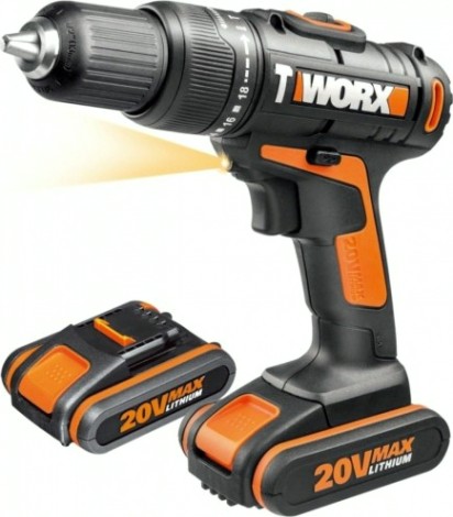 Дрель-шуруповерт аккумуляторная Worx WX371.1 ударная Дрель-шуруповерт аккумуляторная Worx WX371.1 ударная