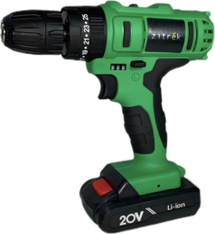 Дрель-шуруповерт аккумуляторная ZITREK Crusher 21-Li ударная [063-4055]