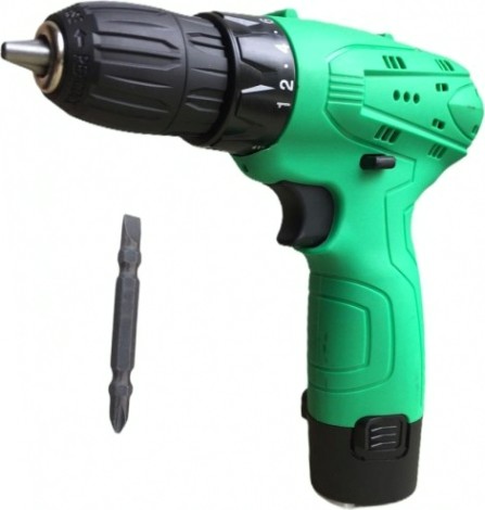 Дрель-шуруповерт аккумуляторная ZITREK Green 12-Li-ion Plus [063-4042]