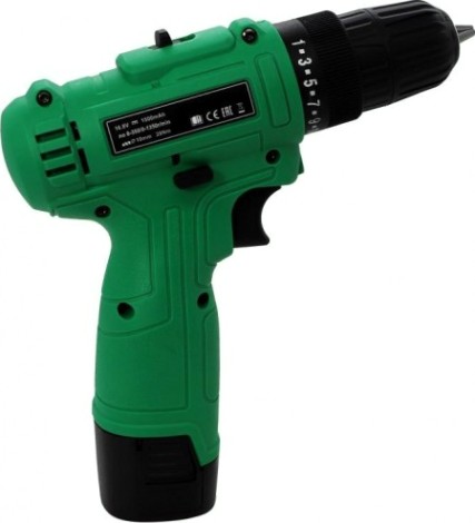 Дрель-шуруповерт аккумуляторная ZITREK Green 16.8-Li-ion [063-4040]
