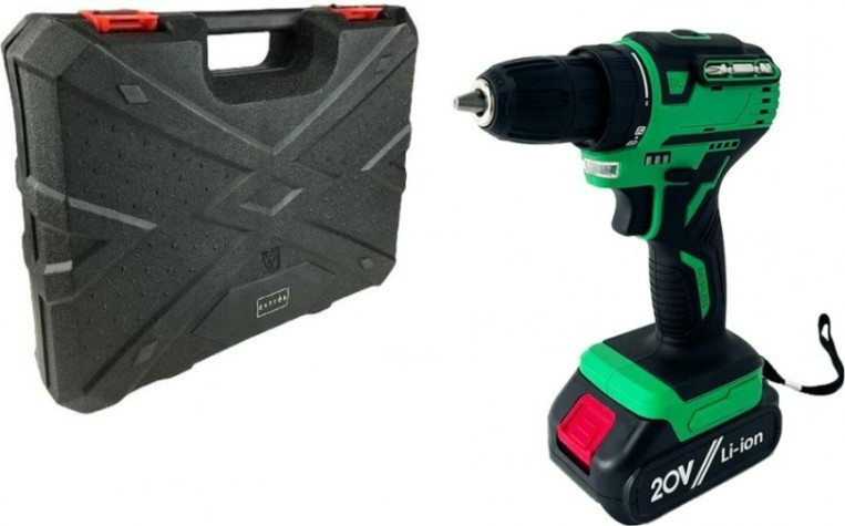 Дрель-шуруповерт аккумуляторная ZITREK Greenpower 20 Pro 20в, li-ion аккумулятор, кейс, [063-4060]