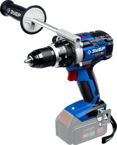 Дрель-шуруповерт аккумуляторная ЗУБР DB-211 Т7 без АКБ, бесщеточная Профессионал [DB-211]