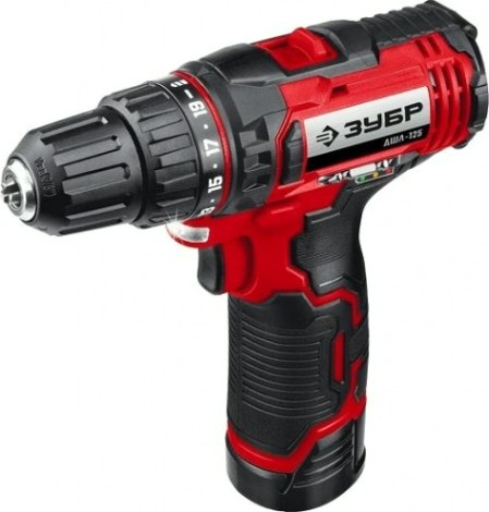 Дрель-шуруповерт аккумуляторная ЗУБР ДШЛ-125-22