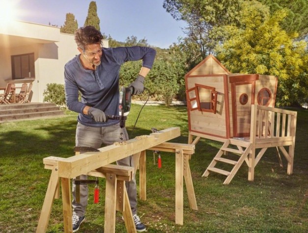 Дрель ударная сетевая BOSCH AdvancedImpact 900 [0603174020] Кейс