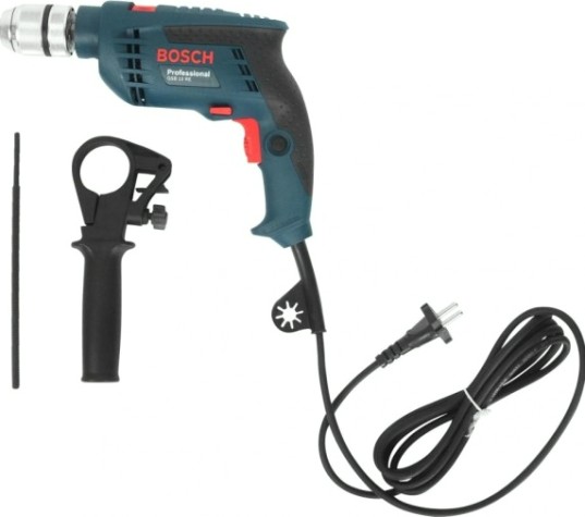Дрель ударная сетевая BOSCH GSB 13 RE (БЗП) односкоростная [0601217104]