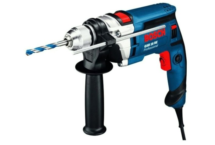 Дрель ударная сетевая BOSCH GSB 16 RE (ЗВП) односкоростная [0601148608]
