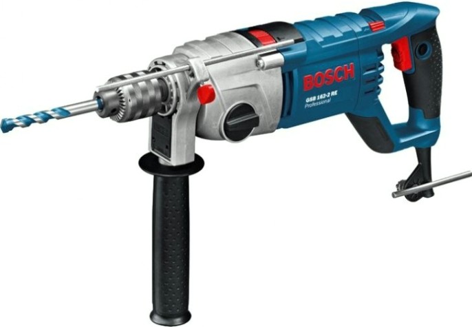 Дрель ударная сетевая BOSCH GSB 162-2 RE двухскоростная [060118B000] Кейс