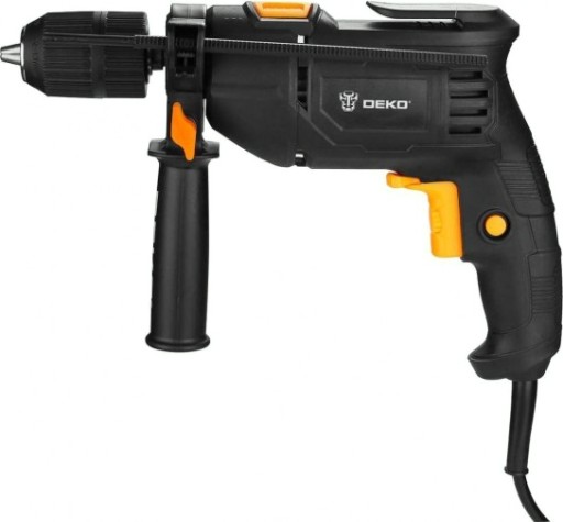 Дрель ударная сетевая DEKO DKID600W (БЗП) (063-4162) [063-4162]