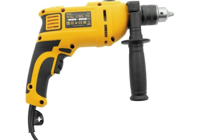 Дрель ударная сетевая Denzel ID-750 [26307]