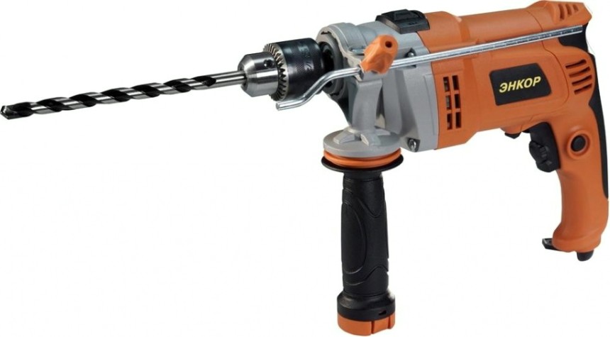 Дрель ударная сетевая ЭНКОР ДУЭ-900ЭР/13М [50082]