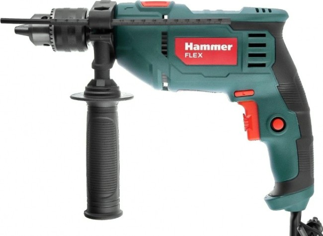 Дрель ударная сетевая Hammer UDD710D 13мм, реверс [111-026]