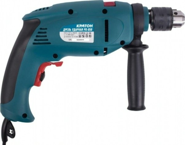 Дрель ударная сетевая КРАТОН PD-850 [3 02 01 010]