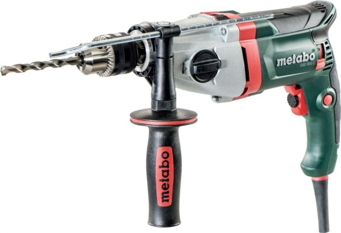 Дрель ударная сетевая METABO SBE 850 - 2 (ЗВП) двухскоростная [600782510]