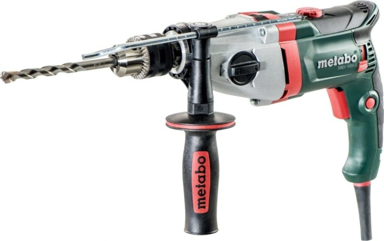 Дрель ударная сетевая METABO SBEV 1000 - 2 (ЗВП) двухскоростная [600783000]