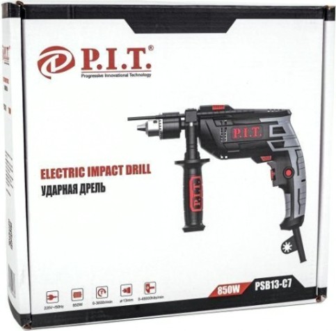 Дрель ударная сетевая P.i.t. PSB13-C7