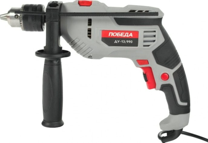 Дрель ударная сетевая Победа ДУ-13/990 [120301990]