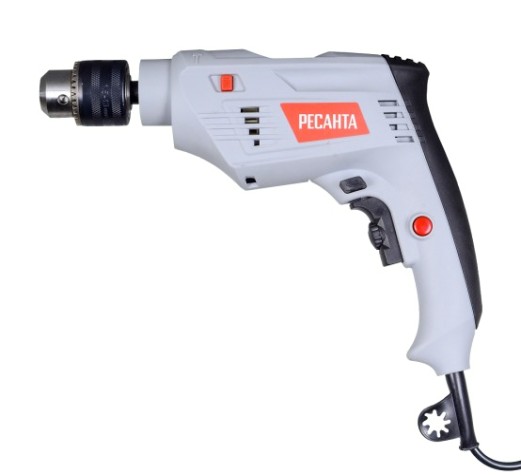 Дрель ударная сетевая Ресанта ДУ-15/680 [75/8/2]