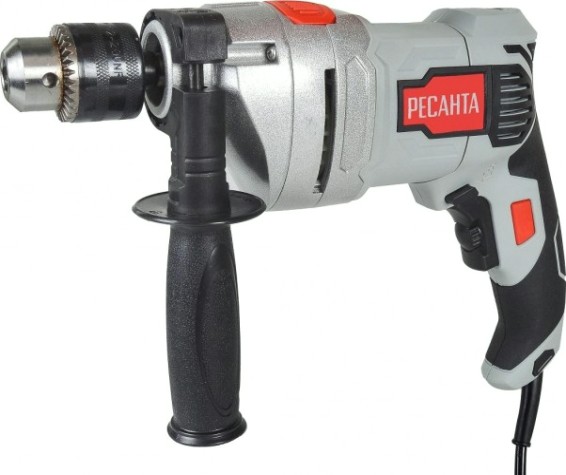 Дрель ударная сетевая Ресанта ДУ-16/1100МК [75/8/5]