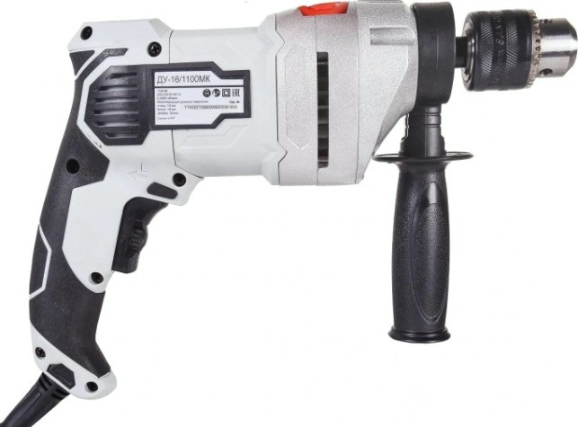 Дрель ударная сетевая Ресанта ДУ-16/1100МК [75/8/5]