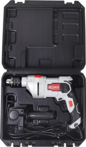 Дрель ударная сетевая Ресанта ДУ-16/1100МК [75/8/5]