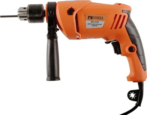 Дрель ударная сетевая СОЮЗ ДУС-2180