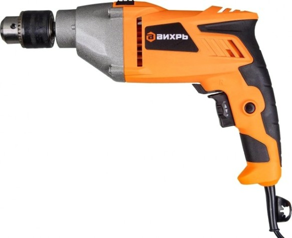 Дрель ударная сетевая ВИХРЬ ДУ-1100 односкоростная [72/8/4]