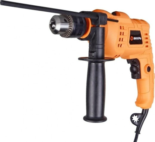Дрель ударная сетевая ВИХРЬ ДУ- 550 односкоростная [72/8/1]
