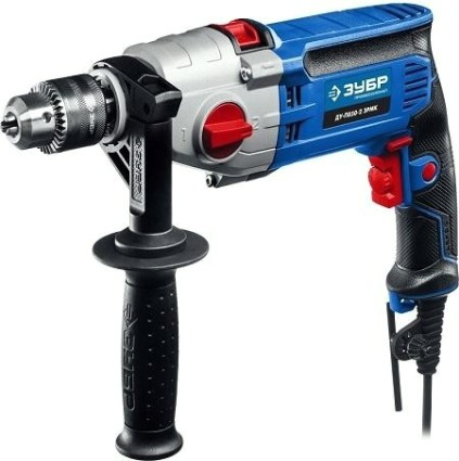 Дрель ударная сетевая ЗУБР ДУ-П850-2 ЭРМК Профессионал