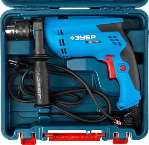 Дрель ударная сетевая ЗУБР ЗДУ-780 ЭРКМ2 Профессионал