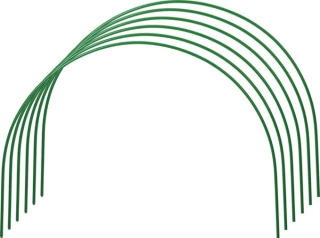 Дуга для парника GRINDA 2,5м покрытие ПВХ, 6шт [422309-100-095]