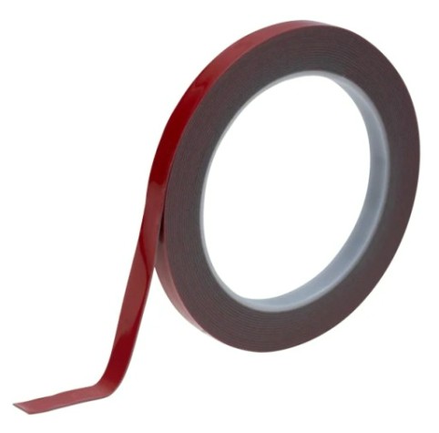 Двусторонний скотч REXANT 09-6009 на HBA акриловой основе 9 мм (ролик 5 м) серый Двусторонний скотч REXANT 09-6009 на HBA акриловой основе 9 мм (ролик 5 м) серый