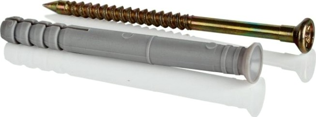 Дюбель 10 х 140 гвоздевой с потайной манжетой [924455]