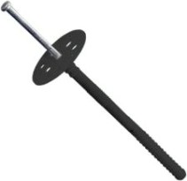 Дюбель 10 х 140 изоляционный с металлическим гвоздем [124879]