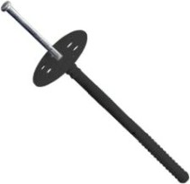 Дюбель 10 х 160 изоляционный с металлическим гвоздем [124880]