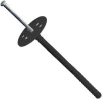 Дюбель 10 х 220 изоляционный с металлическим гвоздем [905923]