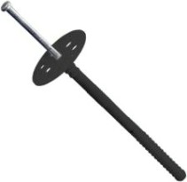 Дюбель 10 х 90 изоляционный с металлическим гвоздем [132461]