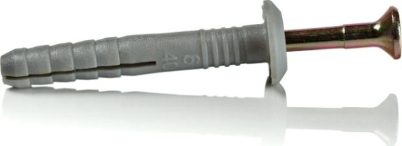 Дюбель 6 х 40 гвоздевой с цилиндрической манжетой [125222]