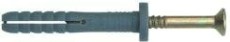 Дюбель 6 х 40 гвоздевой с цилиндрической манжетой нейлоновый
