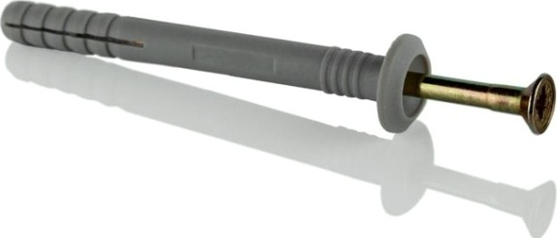 Дюбель 6 х 80 гвоздевой с цилиндрической манжетой [153857]