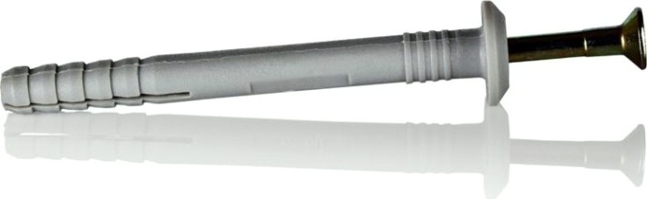 Дюбель 6 х 80 гвоздевой с цилиндрической манжетой [153857]
