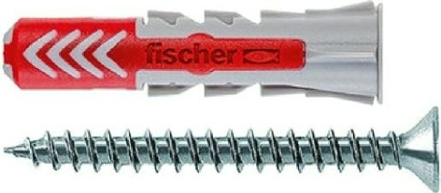 Дюбель FISCHER DUOPOWER 8 х 40 универсальный с шурупом 555108 [555108]