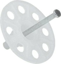 Дюбель-гриб FEDAST IN 20 (уп.250 шт.) тарельчатый с гвоздем [FD20IN]