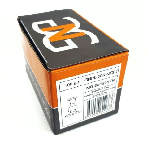 Дюбель-гвоздь для профлиста GNG GNP8-20K-MSBT (уп.100 шт.) [GNP820KMSBT]