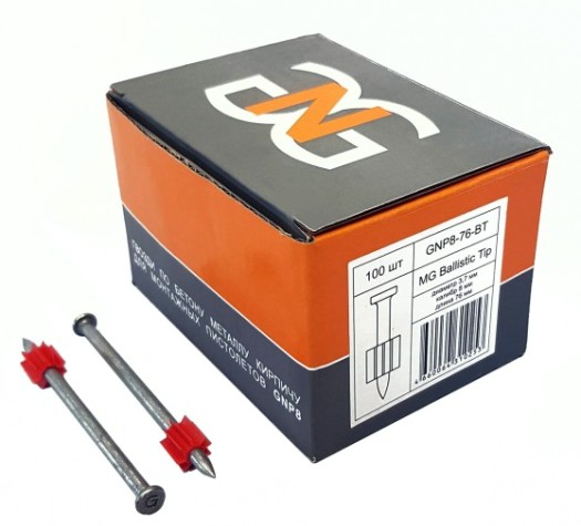 Дюбель-гвоздь монтажный GNG GNP8-70-BT (уп.100 шт.) [GNP870BT]