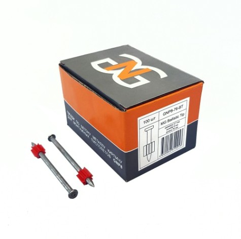 Дюбель-гвоздь монтажный GNG GNP8-76-BT (уп.100 шт.) [GNP876BT]