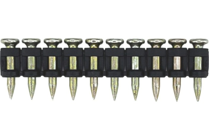 Дюбель-гвоздь монтажный TOUA 3,05 х 19 мм (уп.1000 шт.) усиленный 30519stepEGBP [30519stepEG]