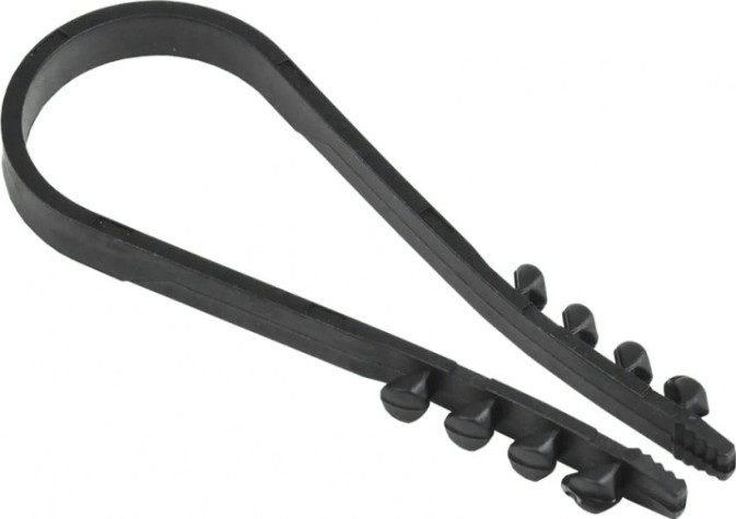 Дюбель-хомут IEK 19-25мм нейлон черн. (уп. 100шт) [UHH36-19-25-100]