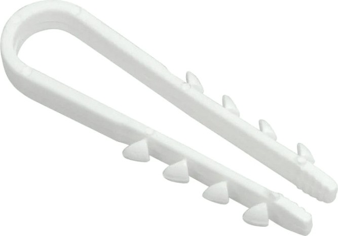 Дюбель-хомут IEK 5-10мм d=5мм нейлон бел. (уп. 100шт) [UHH35-5-10-100]