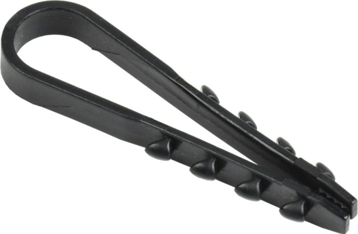 Дюбель-хомут IEK 5-10мм d=5мм нейлон черн. (уп. 100шт) [UHH36-5-10-100]